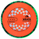 Axiom Neutron Wrath fairway driver disc, white disc with red rim