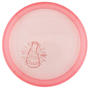 Axiom Prism Proton Crave fairway driver disc, Lab Second stamp, pink disc with pink rim