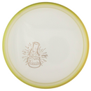 Axiom Proton Hex midrange disc, Lab Second stamp, clear disc with green yellow and light green rim