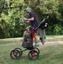 Bag Boy Disc Golf Quad XL Push Cart