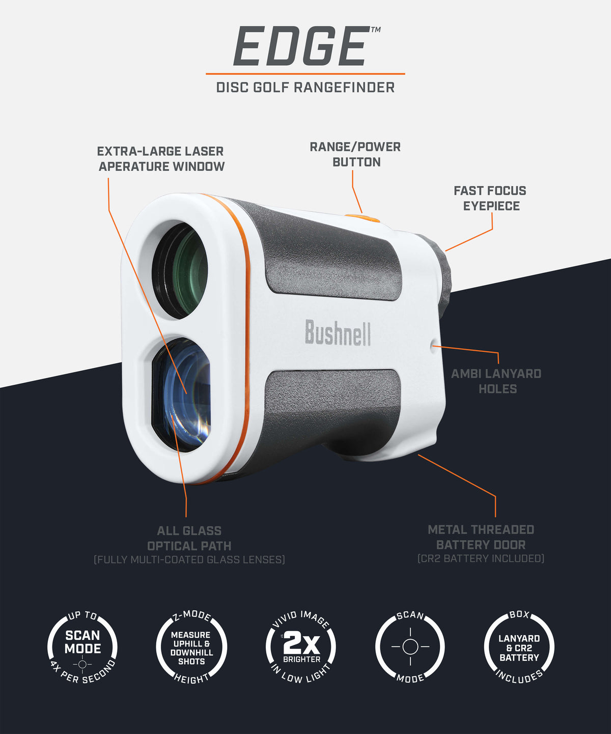 Bushnell EDGEⅡ bushnell-Edge-disc-golf-laser-