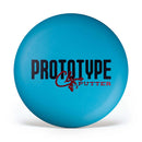 Climo Baseline Champ putt & approach disc, Climo Prototype Putter stamp, blue disc
