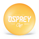 Climo Major Line Osprey driver disc, orange disc