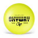 Climo Major Line Skyway driver disc, yellow disc