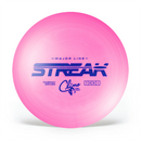 Climo Major Line Streak fairway driver disc, pink disc