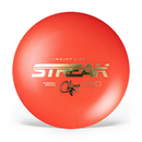 Climo Major Line Streak fairway driver disc, red disc
