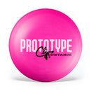 Climo Premium Skyway driver disc, Climo Prototype Driver stamp, pink disc