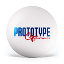 Climo Premium Skyway driver disc, Climo Prototype Driver stamp, white disc