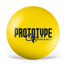 Climo Premium Skyway driver disc, Climo Prototype Driver stamp, yellow disc