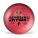 Climo Signature Line Skyway driver disc, red and dark red disc