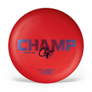 Climo Trophy Line Champ putt & approach disc, red disc