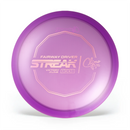 Climo Victory Line Streak fairway driver disc, purple disc
