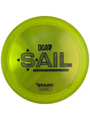 DGA Spark Sail driver disc, green yellow disc