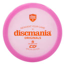 Discmania Color Glow C-Line CD1 driver disc, Discmania Originals Special Edition stamp, purple disc