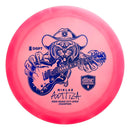 Discmania Color Glow C-Line Flex 1 Tilt driver disc, Niklas Anttila 2025 Music City Open Champion stamp, red disc