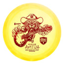 Discmania Color Glow C-Line Flex 1 Tilt driver disc, Niklas Anttila 2025 Music City Open Champion stamp, yellow disc