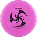 Discmania D-Line Flex 2 Gannon Buhr P2X putt & approach disc, Gannon Buhr Huk Labs Collaboration stamp, pink disc