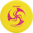 Discmania D-Line Flex 2 Gannon Buhr P2X putt & approach disc, Gannon Buhr Huk Labs Collaboration stamp, yellow disc