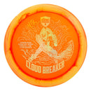 Discmania Horizon C-Line Cloud Breaker driver disc, Gannon Buhr 2025 Signature Series stamp, orange disc with yellow rim