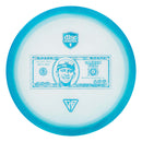 Discmania Horizon Metal Flake C-Line FD3 fairway driver disc, Gannon Buhr 2024 Highest Earning Record stamp, white disc with blue rim