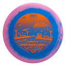 Discmania Horizon S-Line FD2 fairway driver disc, Casey White Signature Series "Sky Walker 3" stamp, blue disc with pink rim