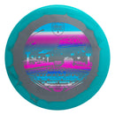 Discmania Horizon S-Line FD2 fairway driver disc, Casey White Signature Series "Sky Walker 3" stamp, gray disc with turquoise rim
