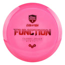 Discmania Neo Function fairway driver disc, dark pink disc