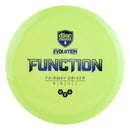 Discmania Neo Function fairway driver disc, lime green disc