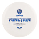 Discmania Neo Function fairway driver disc, white disc