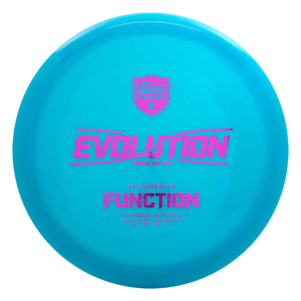 Discmania Neo Lumen Function fairway driver disc, blue disc