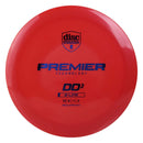 Discmania Q-Line DD3 driver disc, orange-red disc