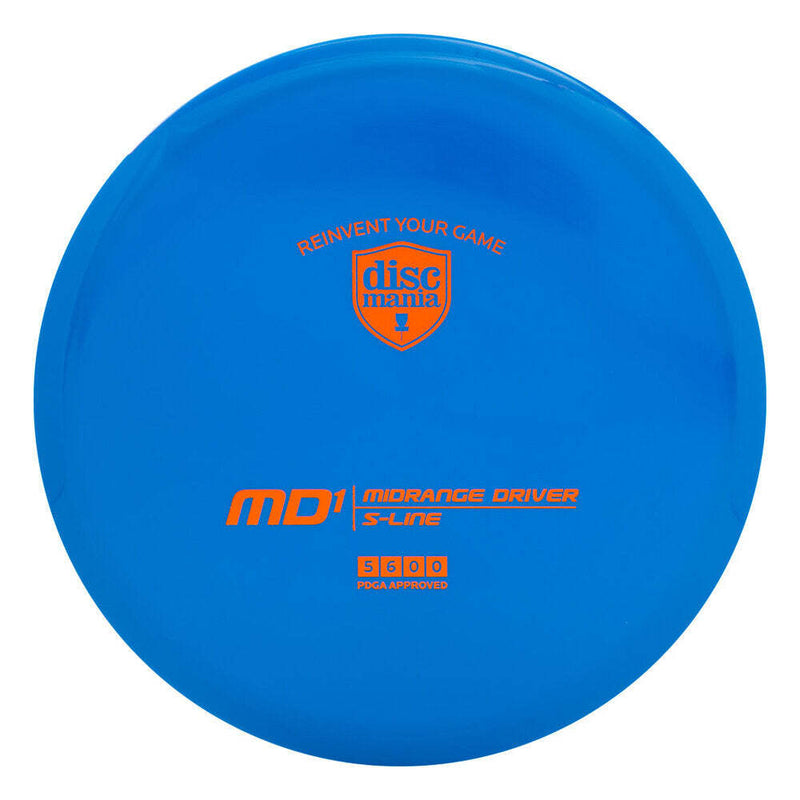 Discmania S-Line MD1 midrange disc, blue disc