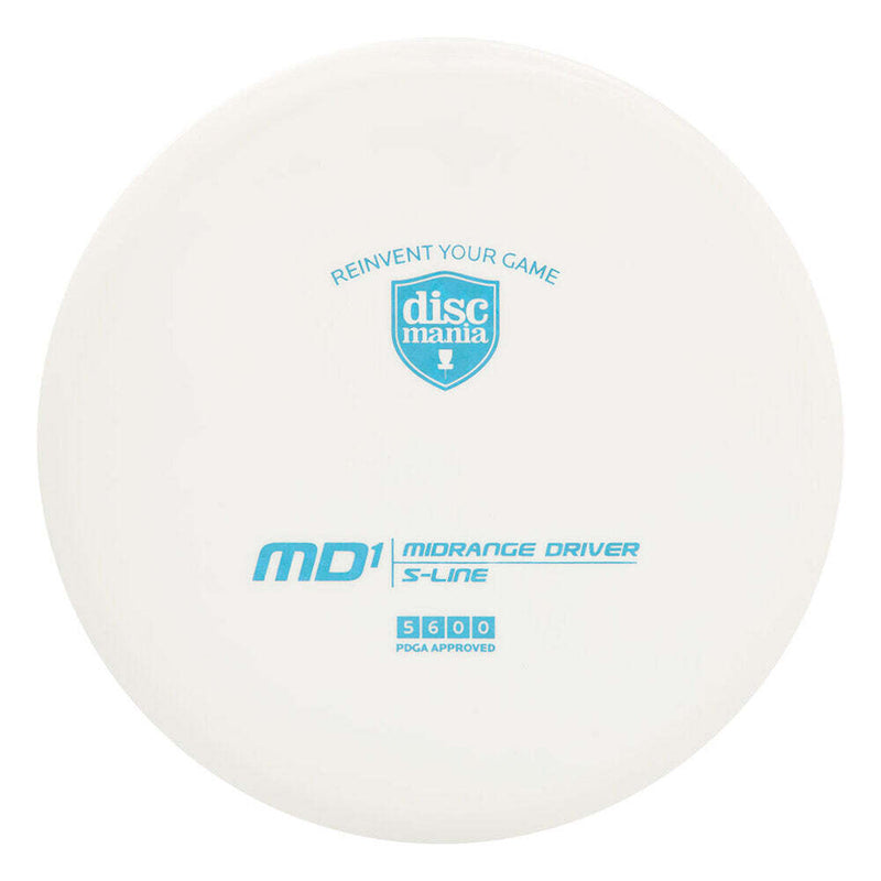 Discmania S-Line MD1 midrange disc, white disc