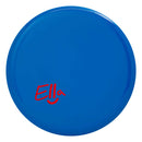 Discmania S-Line P3X putt & approach disc, Ella Hansen Smiley Face P3X stamp, blue disc