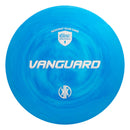 Discmania Swirl S-Line Kyle Klein Vanguard driver disc, Kyle Klein Creator Series stamp, blue disc