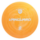 Discmania Swirl S-Line Kyle Klein Vanguard driver disc, Kyle Klein Creator Series stamp, orange disc