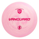 Discmania Swirl S-Line Kyle Klein Vanguard driver disc, Kyle Klein Creator Series stamp, pink disc