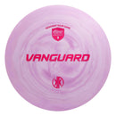 Discmania Swirl S-Line Kyle Klein Vanguard driver disc, Kyle Klein Creator Series stamp, purple disc