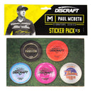 Discraft Paul McBeth Signature Series Sticker Pack