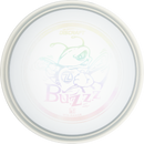 Discraft CryZtal Clear Buzzz midrange disc, 2025 Ledgestone Edition Season 1 stamp, clear disc