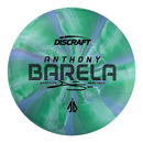 Discraft CT Swirl Focus putt & approach disc, Anthony Barela Signature Series stamp, green and blue disc