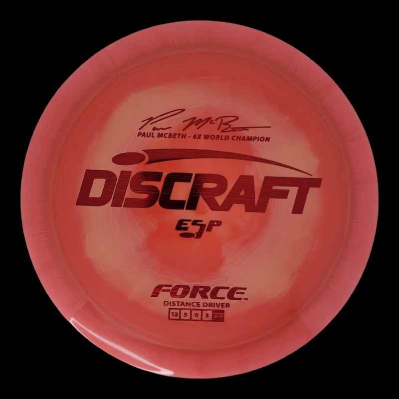 Discraft ESP Force - Paul McBeth 6x Signature Series