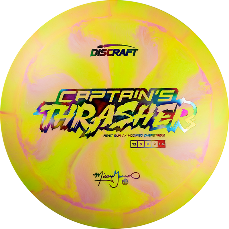 Discraft ESP Missy Gannon Captain's Thrasher - Missy Gannon First Run