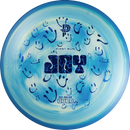 Discraft ESP Paige Pierce Joy putt & approach disc, Paige Pierce First Run stamp, blue disc