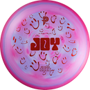 Discraft ESP Paige Pierce Joy putt & approach disc, Paige Pierce First Run stamp, pink disc
