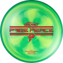 Discraft ESP Paige Pierce Joy putt & approach disc, Paige Pierce Prototype stamp, green and light green disc