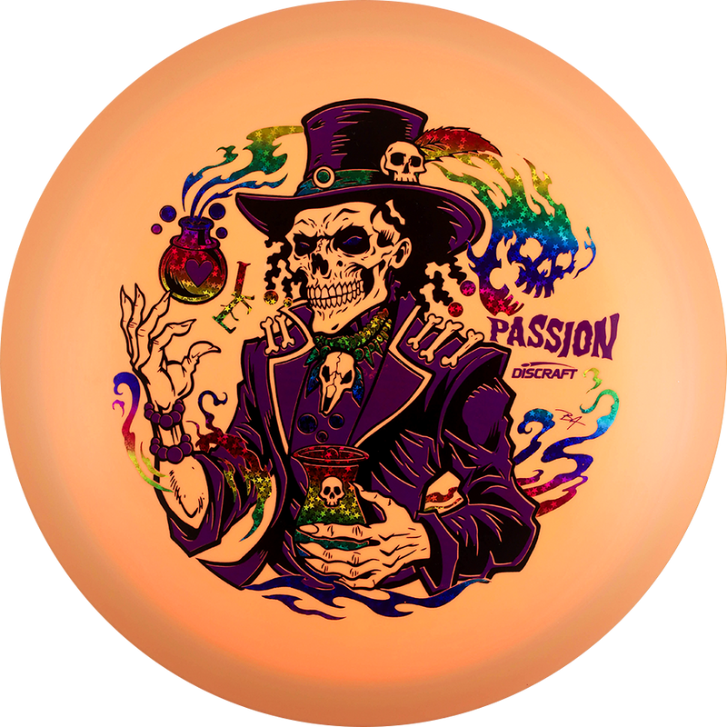 Discraft ESP Paige Pierce Passion fairway driver disc, 2025 Ledgestone Edition Season 2 stamp, orange disc