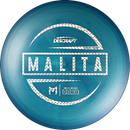 Discraft ESP Paul McBeth Malita midrange disc, Paul McBeth First Run stamp, blue and midnight blue disc