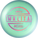 Discraft ESP Paul McBeth Malita midrange disc, Paul McBeth First Run stamp, light green and turquoise disc
