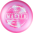 Discraft ESP Paul McBeth Malita midrange disc, Paul McBeth First Run stamp, light pink and hot pink disc